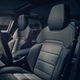 Luxury EV car interior.